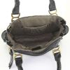 Chloé Marcie medium model handbag in black leather - Detail D2 thumbnail