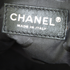 Shopping bag Chanel Cambon modello piccolo in pelle trapuntata rosa e pelle nera - Detail D3
