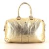 Yves Saint Laurent Easy handbag in gold leather - 360 thumbnail