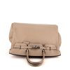 Hermes Birkin 40 cm handbag in tourterelle grey togo leather - 360 Front thumbnail