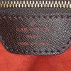 Bolso Cabás Louis Vuitton Bucket en lona a cuadros ébano y cuero marrón - Detail D3 thumbnail
