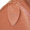 Louis Vuitton Speedy 25 cm handbag in brown epi leather - Detail D3 thumbnail