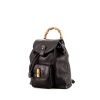 Gucci Bamboo backpack in black leather - 00pp thumbnail