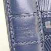 Borsa Louis Vuitton Alma in pelle Epi blu marino - Detail D3 thumbnail