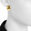 Paire de boucles d'oreilles Cartier Nouvelle Vague - Detail D1 thumbnail
