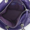 Dior Dior Granville medium model handbag in purple leather - Detail D3 thumbnail
