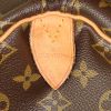 Sac de voyage Louis Vuitton Keepall 55 cm en toile monogram enduite et cuir naturel - Detail D3 thumbnail