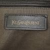 Yves Saint Laurent Chyc handbag in beige suede and brown leather - Detail D3 thumbnail
