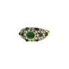Cartier 1990's ring in yellow gold,  diamonds and emerald - 00pp thumbnail