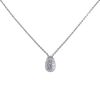 Cartier necklace in white gold,  diamonds and rock crystal - 00pp thumbnail