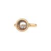 Chopard Happy Curves ring in pink gold and diamond - 00pp thumbnail