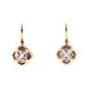 Chopard Imperiale earrings in pink gold and amethyst - 00pp thumbnail
