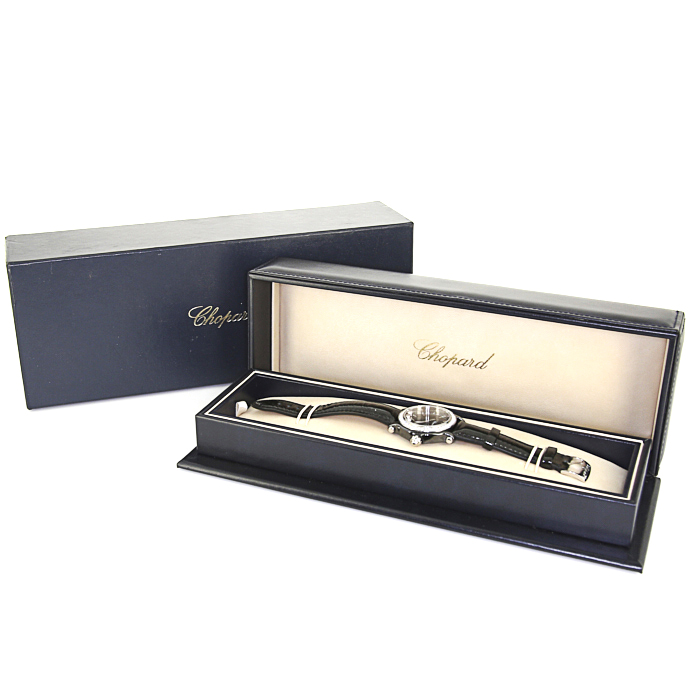 Orologio Chopard Happy Sport in ceramica nera - Detail D2