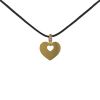 Poiray Coeur Secret pendant in yellow gold and diamonds - 00pp thumbnail