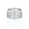 Poiray Coeur Fil sleeve ring in white gold and diamonds - 360 thumbnail