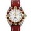 Breitling watch in gold and stainless steel Ref:  D52065 Circa  1990 - 00pp thumbnail