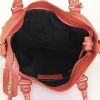 Balenciaga Velo handbag in coral leather - Detail D3 thumbnail