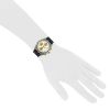 Montre Breitling Chronomat en acier et plaqué or jaune Ref :  81950 Vers 1990 - Detail D1 thumbnail
