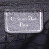 Bolsito de mano Dior Cannage en lona roja - Detail D3 thumbnail
