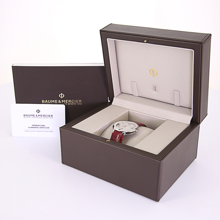 Orologio Baume 
Mercier Promesse in acciaio Ref : 10262 Circa 2016