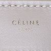 Celine Trapeze medium model handbag in taupe, yellow and white tricolor leather - Detail D4 thumbnail