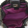 Dior Milly La Forêt large model handbag in black leather - Detail D3 thumbnail