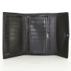 Billetera Chanel en cuero granulado negro - Detail D2 thumbnail