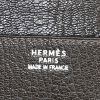 Borsa portadocumenti Hermès Quirus in pelle marrone - Detail D3 thumbnail
