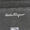 Portefeuille Salvatore Ferragamo en cuir noir - Detail D3 thumbnail