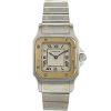 Cartier Santos watch in gold and stainless steel Ref:  1567 Circa  95 - 00pp thumbnail
