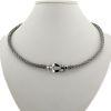 Fred Force 10 necklace in white gold and stainless steel - 360 thumbnail