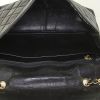 Chanel Timeless jumbo handbag in black quilted leather - Detail D3 thumbnail