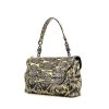 Bottega Veneta Olimpia handbag in yellow and grey water snake - 00pp thumbnail