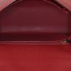 Hermes Kelly 25 cm handbag in red Vif epsom leather - Detail D3 thumbnail