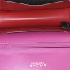 Bulgari Serpenti small model pouch in raspberry pink leather - Detail D2 thumbnail