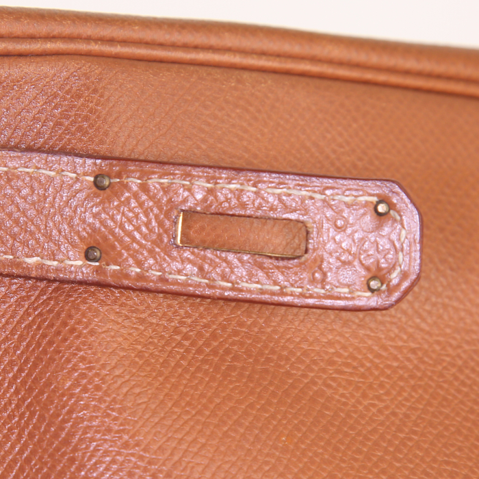 Borsa Hermes Kelly 28 cm in pelle Epsom gold - Detail D5