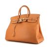 Hermes Birkin 40 cm handbag in gold natural leather - 00pp thumbnail