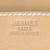 Hermes Birkin 40 cm handbag in gold natural leather - Detail D3 thumbnail
