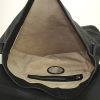 Fendi large model travel bag in black grained leather - Detail D2 thumbnail