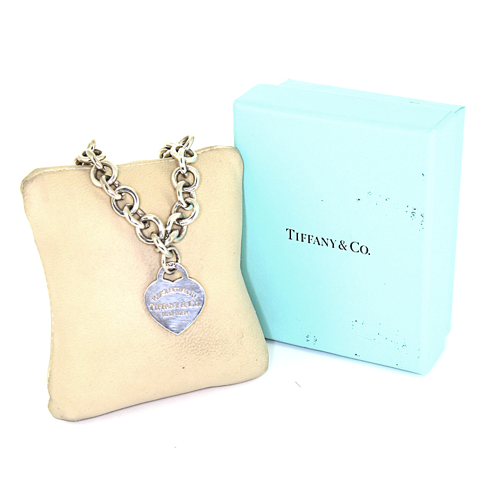 Tiffany & Co Return To Tiffany necklace in silver - Detail D2