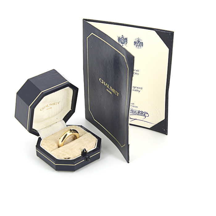 Chaumet Anneau ring in yellow gold - Detail D2