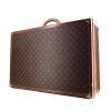 Maleta Louis Vuitton Bisten en lona Monogram marrón y cuero natural - 00pp thumbnail