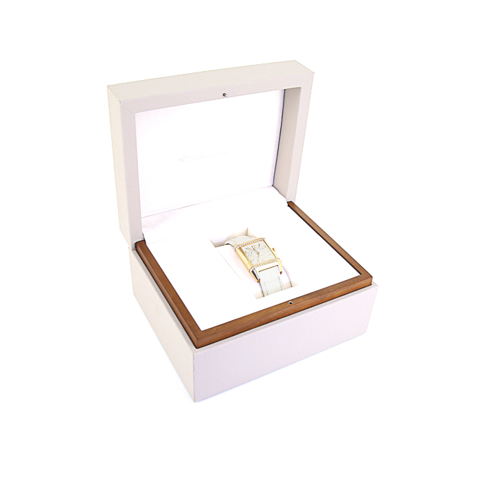 Montre Jaeger-LeCoultre Reverso Squadra Lady en or rose - Detail D3