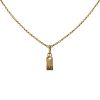 Dior Gourmette necklace in yellow gold - 00pp thumbnail