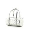 Louis Vuitton Papillon handbag in silver monogram patent leather - 00pp thumbnail