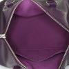 Sac à main Louis Vuitton Speedy 35 en cuir épi violet - Detail D2 thumbnail