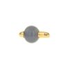 Pomellato Luna ring in yellow gold and chalcedony - 00pp thumbnail