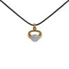 Pomellato Luna pendant in yellow gold and chalcedony - 00pp thumbnail