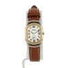 Reloj Hermès de acero y oro chapado - 360 thumbnail