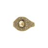 De Beers Talisman ring in yellow gold,  diamonds and rough diamond - 00pp thumbnail